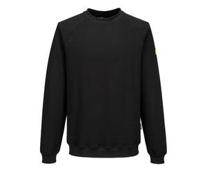 Portwest AS24 sweat shirt anti statique ESD Noir - Taille 5XL
