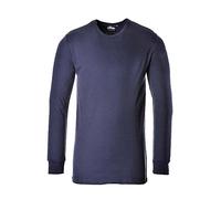 Portwest B123 T-shirt Thermique Manches Longues Marine - Taille XXXL