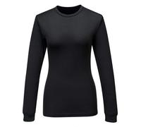 Portwest B136 Haut thermique manches longues pour femmes Noir - Taille XXL