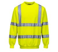 Portwest B303 Sweatshirt Haute Visibilité Jaune - Taille XXS