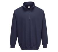 Portwest B309 Sweatshirt col zippé Sorrento Marine - Taille XS