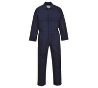Portwest BIZ1 Combinaison Bizweld Retardateur de flammes Marine - Taille XS - Standard