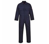 Portwest BIZ1 Combinaison Bizweld Retardateur de flammes Marine Tall, XL