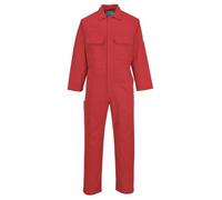 Portwest BIZ1 Combinaison Bizweld Retardateur de flammes Rouge, XXXL