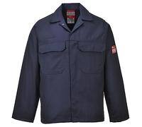 Portwest Veste de travail BIZ2 Bizweld FR résistante aux flammes marine pour hommes XXXL