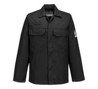 Portwest Veste de travail BIZ2 Bizweld FR – Résistante aux flammes – Pour hommes Noir XXL