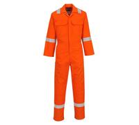 Portwest Combinaison Bizweld FR Iona, Couleur: Orange, Taille: 5XL, BIZ5ORR5XL