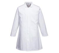 Portwest - Blouse agroalimentaire Homme Taille:XL | Sergé en polycoton durable, poche intérieure sécurisée, lavage industriel, conception d'hygiène professionnelle