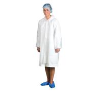 Portwest Blouse visiteurs en PP, Couleur: Blanc, Taille: XXL, D118WHRXXL