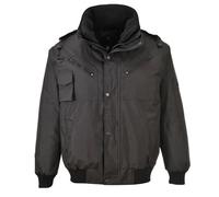 Portwest F465 4-in-1 Pilotjacke Noir Gr. XXXL