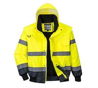 Blouson -PORTWEST - haute visibilité Jaune / Marine T.4XL C465YNR4XL