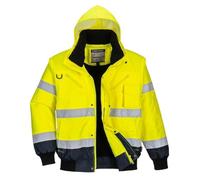 Portwest Blouson C465YNRL Haute visibilité bicolore Jaune/Marine Taille L