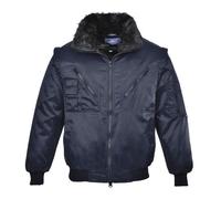 Portwest Blouson pilote PJ10 Bleu marine XL