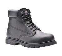 Portwest Brodequin Steelite cousu SBP HRO, Couleur: Noir, Taille: 39, FW16BKR39