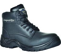 Portwest Brodequin Thor composite fourré S3 CI, Couleur: Noir, Taille: 40, FC12BKR40