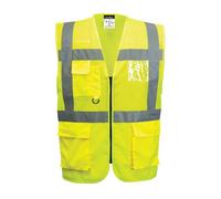Portwest C496 Gilet exécutive maille Madrid Jaune - Taille 6XL