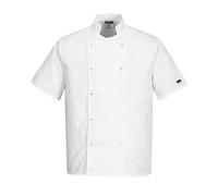 Portwest C733 Veste de Cuisine Homme Femme Manches