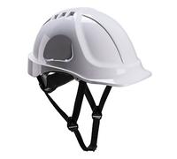 Portwest PS54 Endurance Plus Casque de Chantier Isolant Coque ABS | Blanc, Taille unique, Isolation Électrique, Harnais 6 Points, Coque ABS, Compatible Visière, Protection Auditive