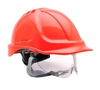 Portwest Casque PW55 Endurance Visor Rouge
