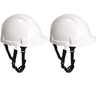 Portwest Casque Monterosa Safety, Couleur: Blanc, PW97WHR (Lot de 2)