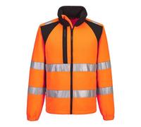 Portwest CD807 Polaire zippé HV éco-conçu WX2 Orange/Noir - Taille M
