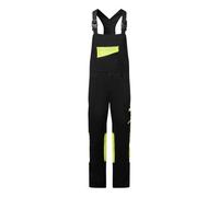 Portwest CD850 Cotte à bretelles stretch WX2 Noir/jaune - Taille S