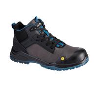 Portwest FE01 Chaussure haute Bevel Composite S3S ESD SR FO BkTeal - Taille 45