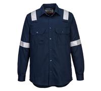 Portwest Chemise antistatique FR Bleu Marine S - Vêtements de travail