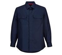 Portwest FR69 Bizflame Plus Hemd Navy Gr. L