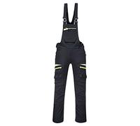 Portwest Cotte à bretelles DX4, Couleur: Noir, Taille: XL, DX441BKRXL