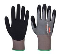 Portwest CT45 Gant CT anti coupures D Mousse Nitrile D18 Gris/Noir - Taille S