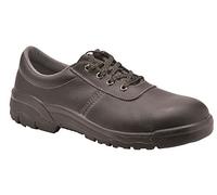 Portwest Derby Steelite Kumo S3, Couleur: Noir, Taille: 38, FW43BKR38