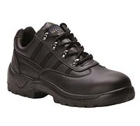 Portwest Derby Steelite S1P, Couleur: Noir, Taille: 48, FW25BKR48