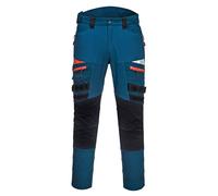 Portwest DX4 Safety Workwear Trouser for men, Color: Metro Blue, Size: 34, DX449MBR34