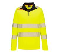 Portwest DX419 Polo manches longues HV DX4 Jaune/Noir - Taille 4XL