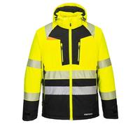 Parka D'hiver Dx4 Hi-vis Class 2 - Taille Xl - Jaune/noir - Portwest