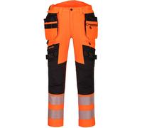 Portwest DX442 DX4 Pantalon haute visibilité avec poches holster amovibles Orange/Black Taille 30