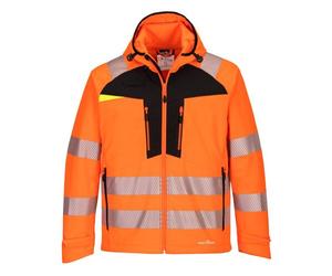 Portwest DX475 Veste Softshell HV DX4 Orange/Noir - Taille XS