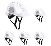 Portwest Endurance Visor Helmet, colorWhitetalla 56-63 (Lot de 5)