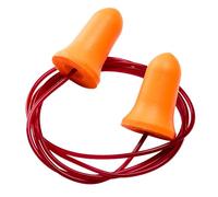 Portwest EP09 Lot de 200 paires de bouchons d'oreille en PU avec cordon de serrage