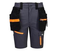 Portwest EV444 Bermuda Holster Amovibles EV4 Gris Métal - Taille 28