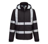 Portwest F442 Veste de pluie légère Iona pliable Noir - Taille 4XL