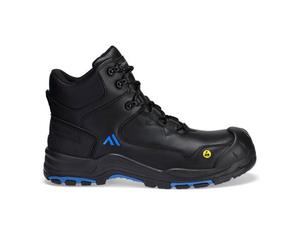 Portwest FC18 Chaussure Montante Apex S3S ESD HRO SR SC FO Noir/Bleu - Taille 38
