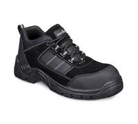 Portwest FC24 Chaussures Basses Composite Textile Suede S1 SR FO Noir - Taille 40