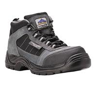 Portwest FC63 Basket Trekking Compositelite Coquille Composite 200 Joule | Noir, 43, S1 EN ISO 20345, Chaussures Anti-Statique, Tirette Arrière, Maille, Construction Robuste et Flexible