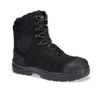 Portwest FD22 Chaussure montante en cuir composite S3S HRO FO SC HI CI AN LG SR Noir - Taille 41