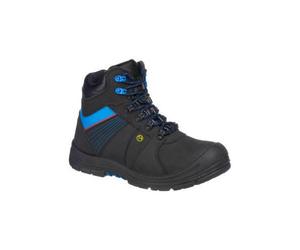 Portwest FD37 Botte de sécurité Compositelite Protector S3 ESD HRO Noir/Bleu - Taille 47
