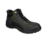 Portwest FE04 Girder Composite Mid Boot S3S ESD SR FO Noir/Vert - Taille 38