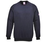 Portwest FR12 Sweat-Shirt Manches Longues Retardateur Poignets Bord Côte