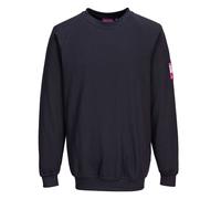 Portwest FR12 Sweat-shirt antistatique ignifugé à manches longues Navy Gr. S
